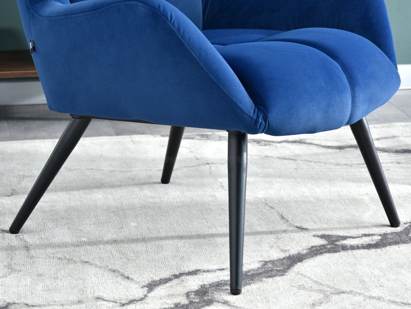 Křeslo Kikino (námořnická + černá)