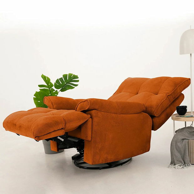 Polohovatelné křeslo Dremie (bílá)