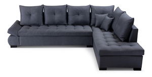 Rohová sedací souprava Lima (modrá) (P)