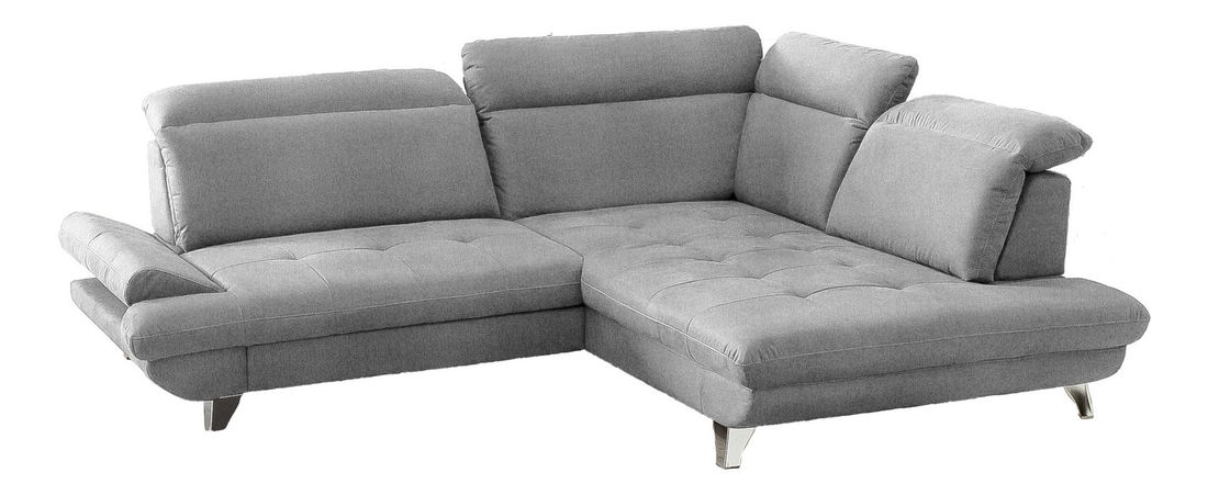 Rohová sedačka BRW Romana (světle šedá) (P)