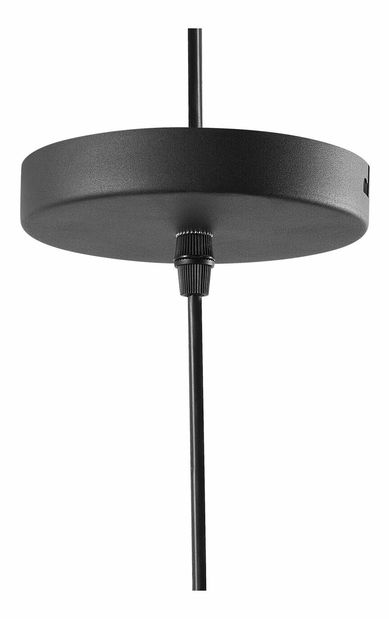 Závěsná lampa Tagum (černá a měděná)