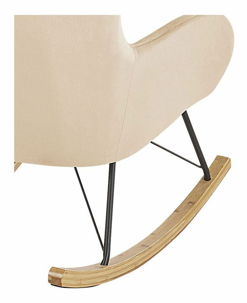 Houpací křeslo Esmae (béžová)