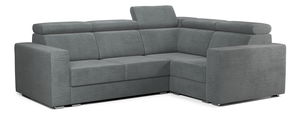 Rohová sedací souprava Viktoria 2R1 (P) (šedá Monolith 92)