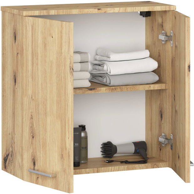 Závěsná koupelnová skříňka Farid TYP5 (dub artisan)