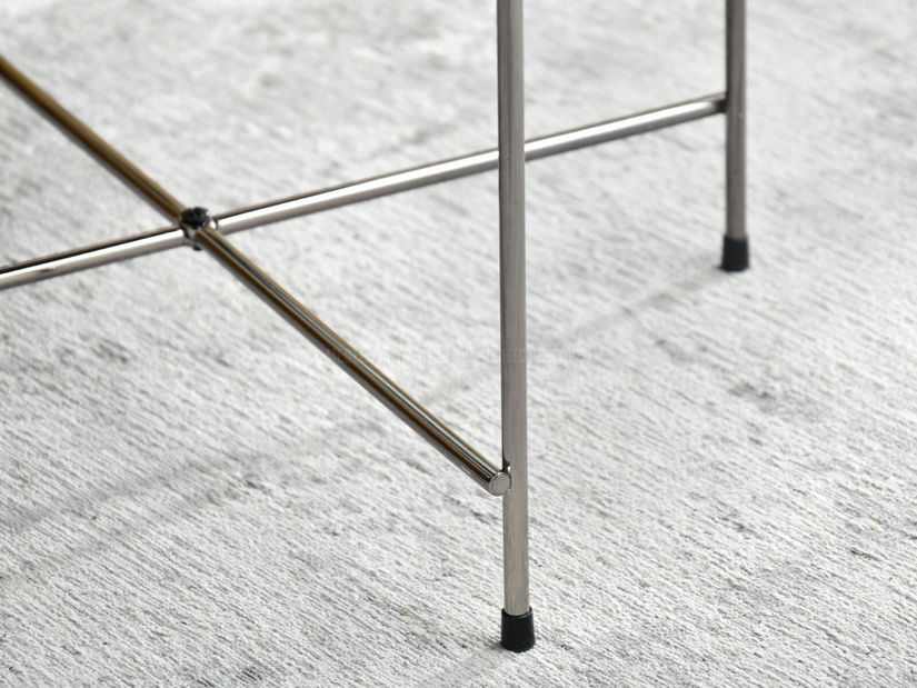 Konferenční stolek Ibbia S (černá + chromová)