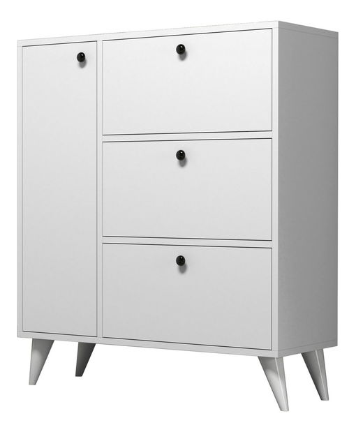 Skříňka na boty Bellia (Bílá) *výprodej