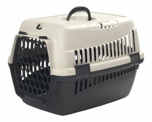 Přepravka pro zvířata Data (béžová + černá)