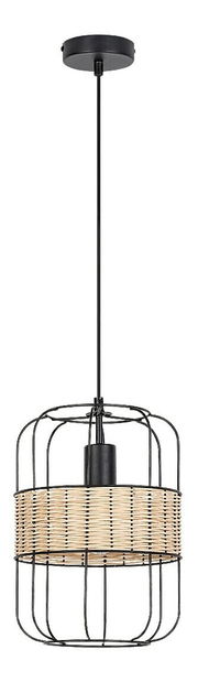 Závěsné svítidlo Hopei 5283 (přírodní + černá)