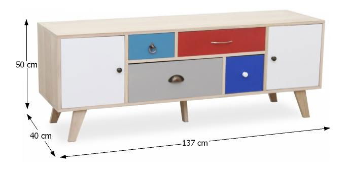 TV stolek/skříňka Babsi 9216