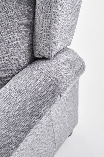 Rozkládací křeslo Adrianus (šedá)