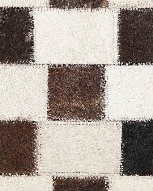 Koberec 160x230 cm KYBE (patchwork hnědá)