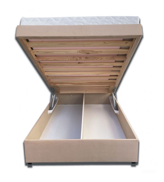 Jednolůžková postel 120 cm Peissa (bez matrace) (s roštem dřevěným laťkovým) *bazar