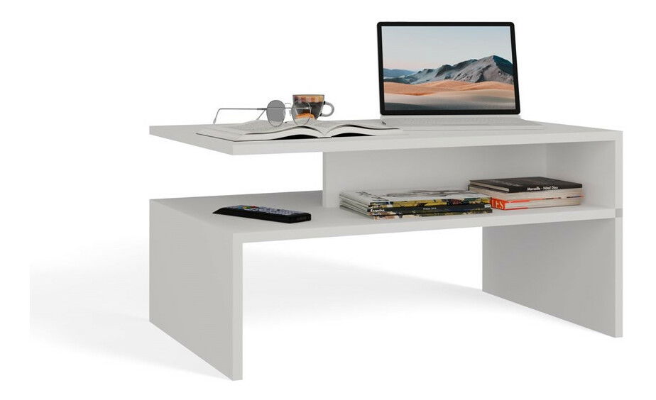 Konferenční stolek Bolivar 1 (bílá)