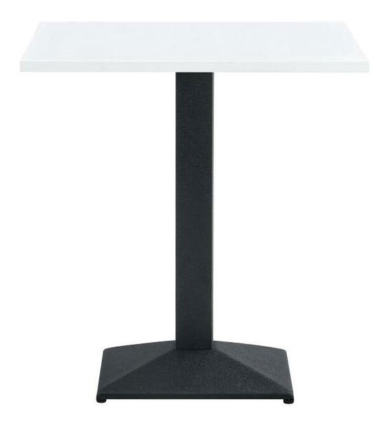 Jídelní stůl Rahola 1 (bílá + černá) (pro 2 osoby)