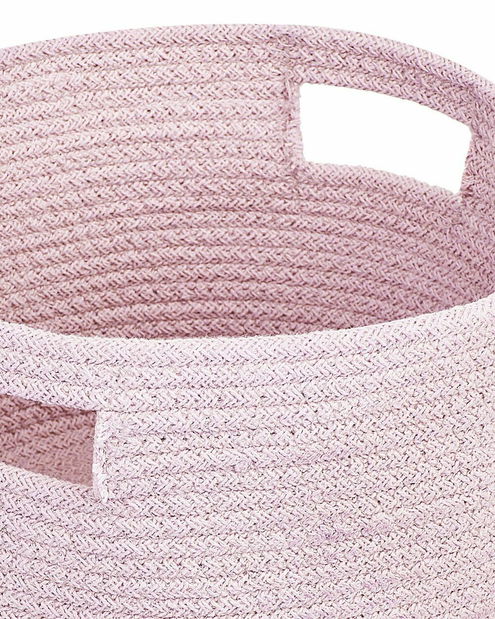 Set 2 ks úložných košů Chiza (pastelová růžová)