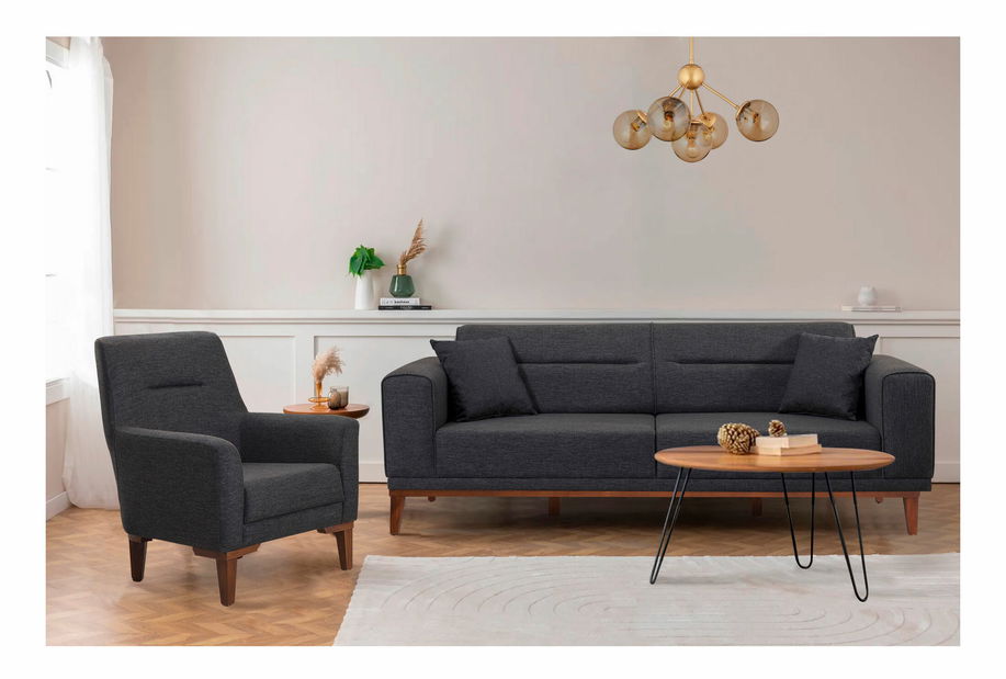 Sedací souprava Lesan (Antracit)