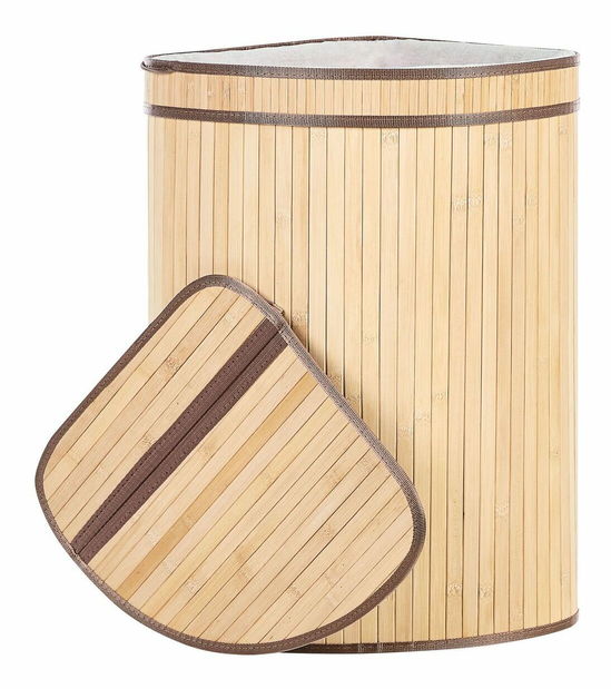 Prádelní koš Brigitta (světlé dřevo)