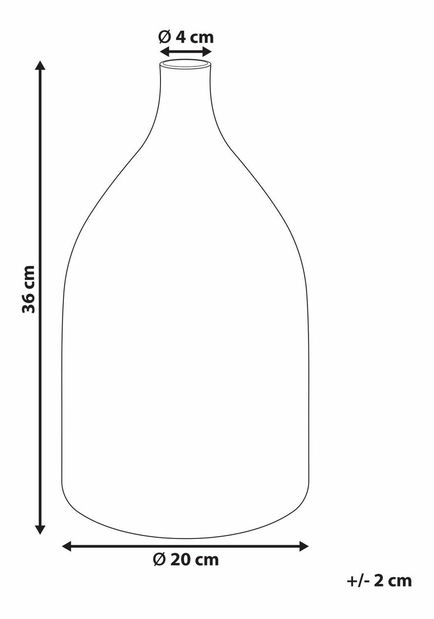 Váza Kulza (vícebarevná)