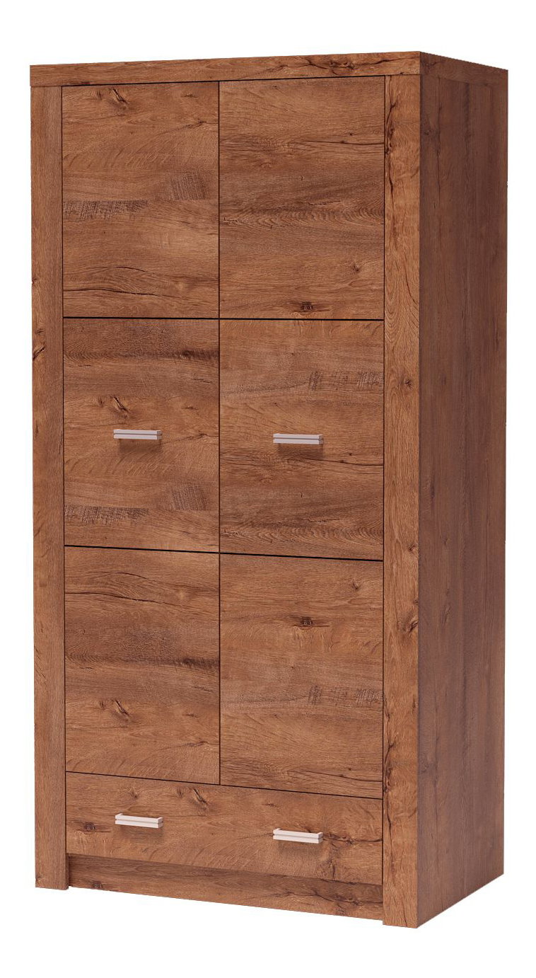 Šatní skříň Indie 01 (jasan světlý)