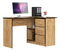 Rohový PC stolek Bodhi (dub craft) (P)
