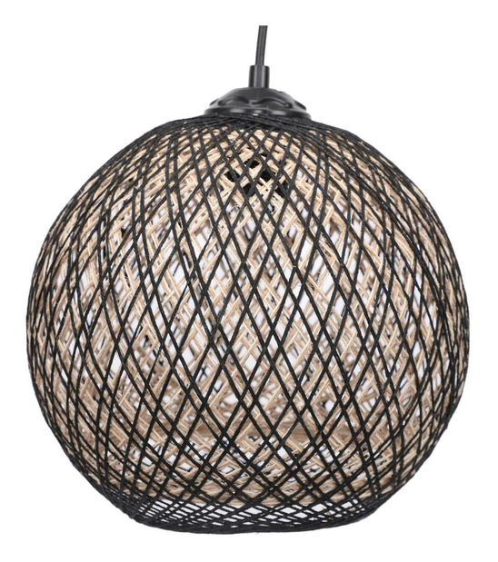 Stropní svítidlo Clamonerta 1 (krémová + černá)