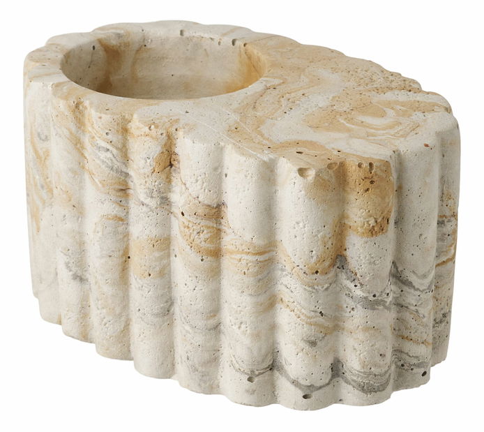 Svícen Csaloria 12 (hnědá + béžová)