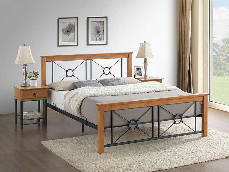 Manželská postel 160 cm Soria (s roštem)