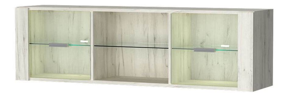 Vitrína Indie 21 (craft bílý)