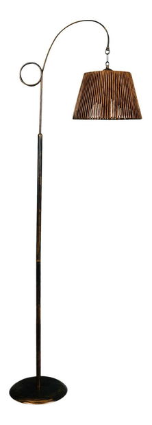 Stojanová lampa Cerdonella 1 (černá + růžové zlato)