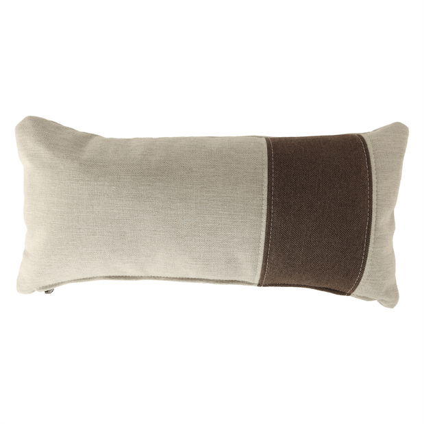 Rohová sedací souprava Charrel (hnědá + světle hnědá) (P)