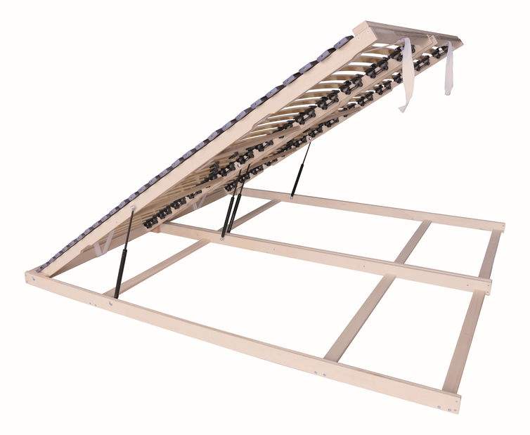 Lamelový rošt 200x180 cm Epidot Double-výklop