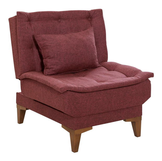 Křeslo Santic K (tmavě červená)