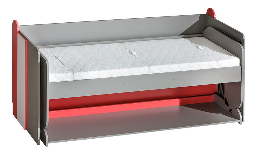 Jednolůžková postel 90 cm Flume F14 (s roštovou deskou)