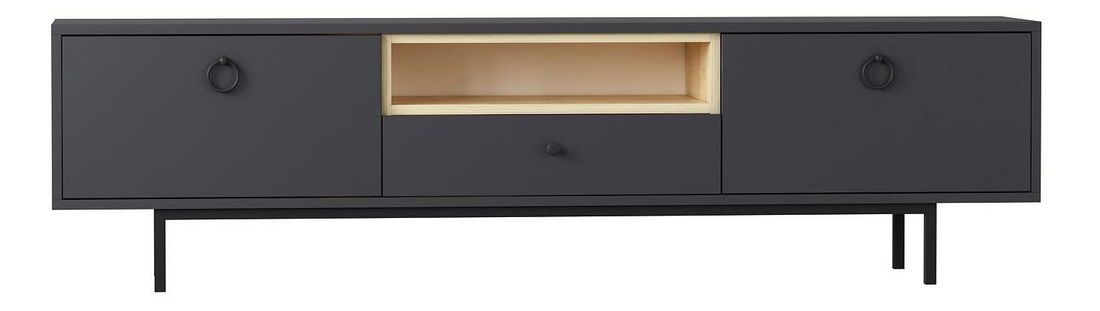 TV stolek/skříňka Dedoto (antracit)