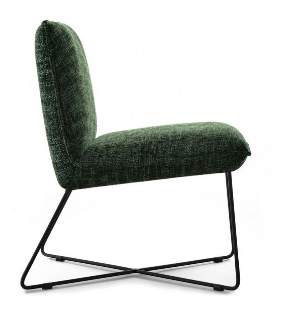 Relaxační křeslo Pakorabanas (zelená + černá)