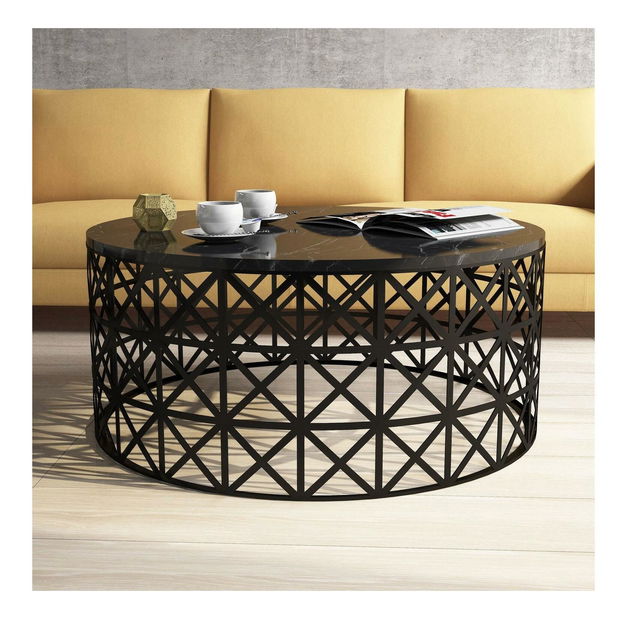 Konferenční stolek Vutada (černá)