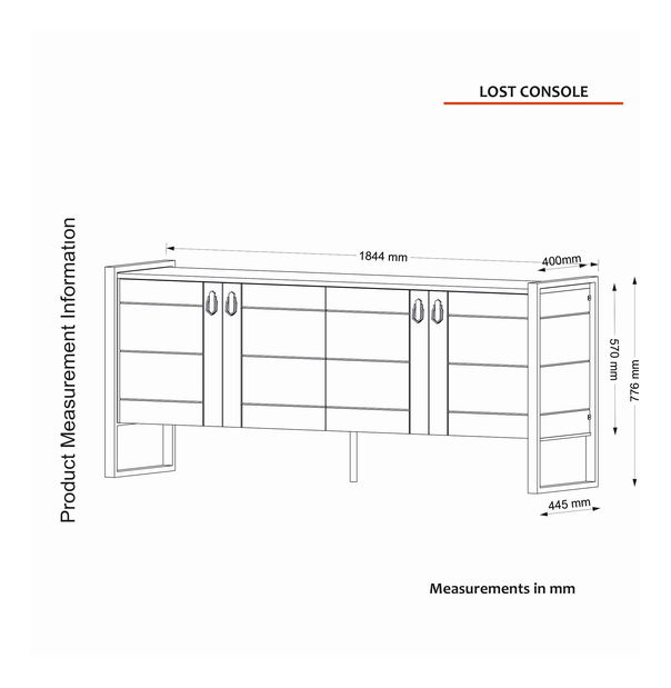 Konzolový stolek Nubulo 1 (bílá + zlatá)