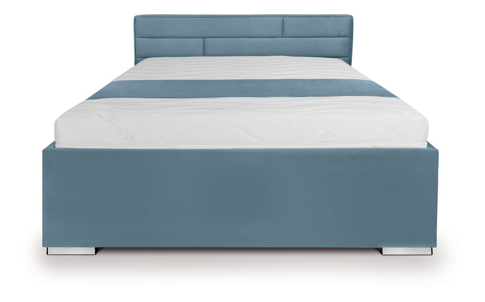 Manželská postel 140 cm BRW Kate Futon (tyrkysová)