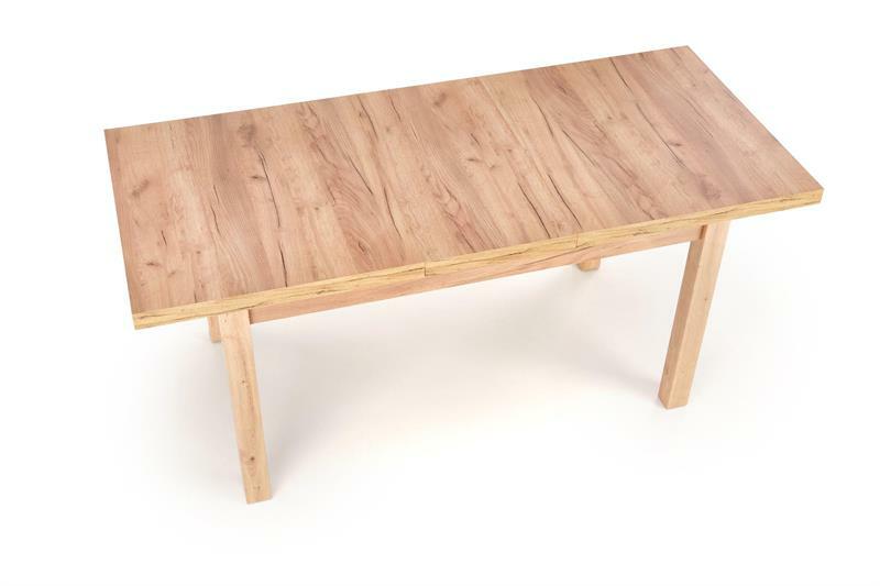 Rozkládací jídelní stůl 140-220 cm Tango (dub craft) (pro 6 8 osob)