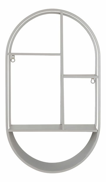 Polička Felmira 2 (šedá)