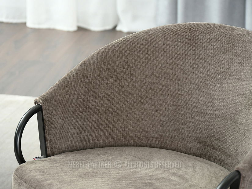 Židle Carma K (písková + černá)