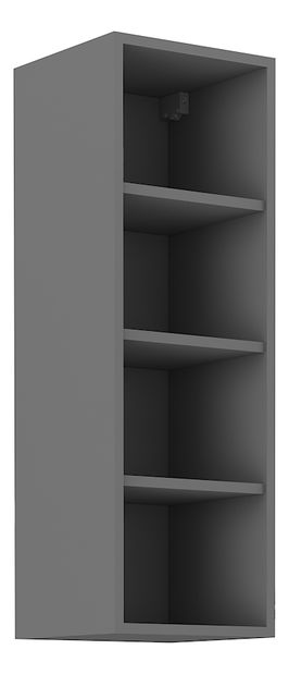 Horní kuchyňský regál Scarmi 30 G-90 OTW (Antracit)