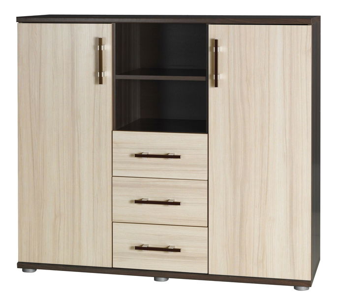 Komoda Irvine I9 (jasan tmavý + jasan) *výprodej