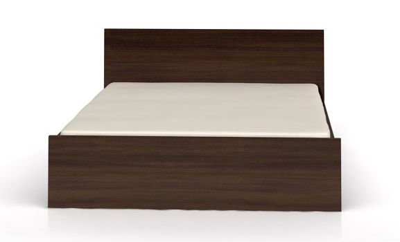 Manželská postel 140 cm BRW Doors Hloz/140