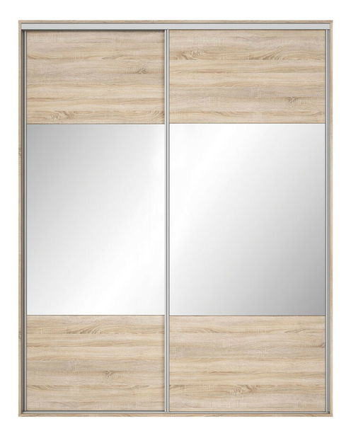 Šatní skříň BRW Nadir 190 (se zrcadlem)