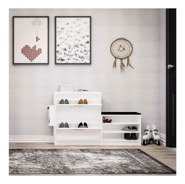 Skříňka na boty Trendy (bílá)