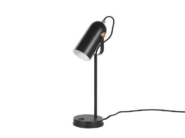 Stolní lampa TYRO (kov) (černá)
