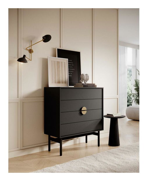 Komoda Stellia S4 (černá)