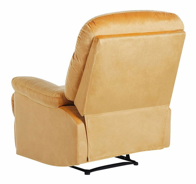 Relaxační křeslo Elsia (hořčicová)