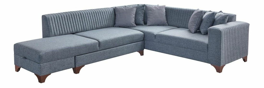 Rohová sedačka Westy (antracit) (P)